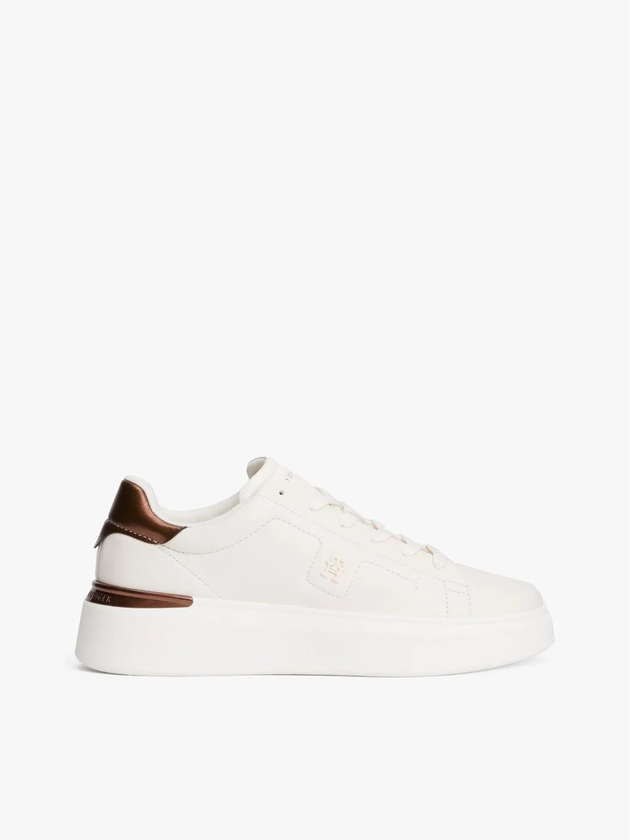 TOMMY HILFIGER CHIC PLATAFORMA SNEAKERS GOLD