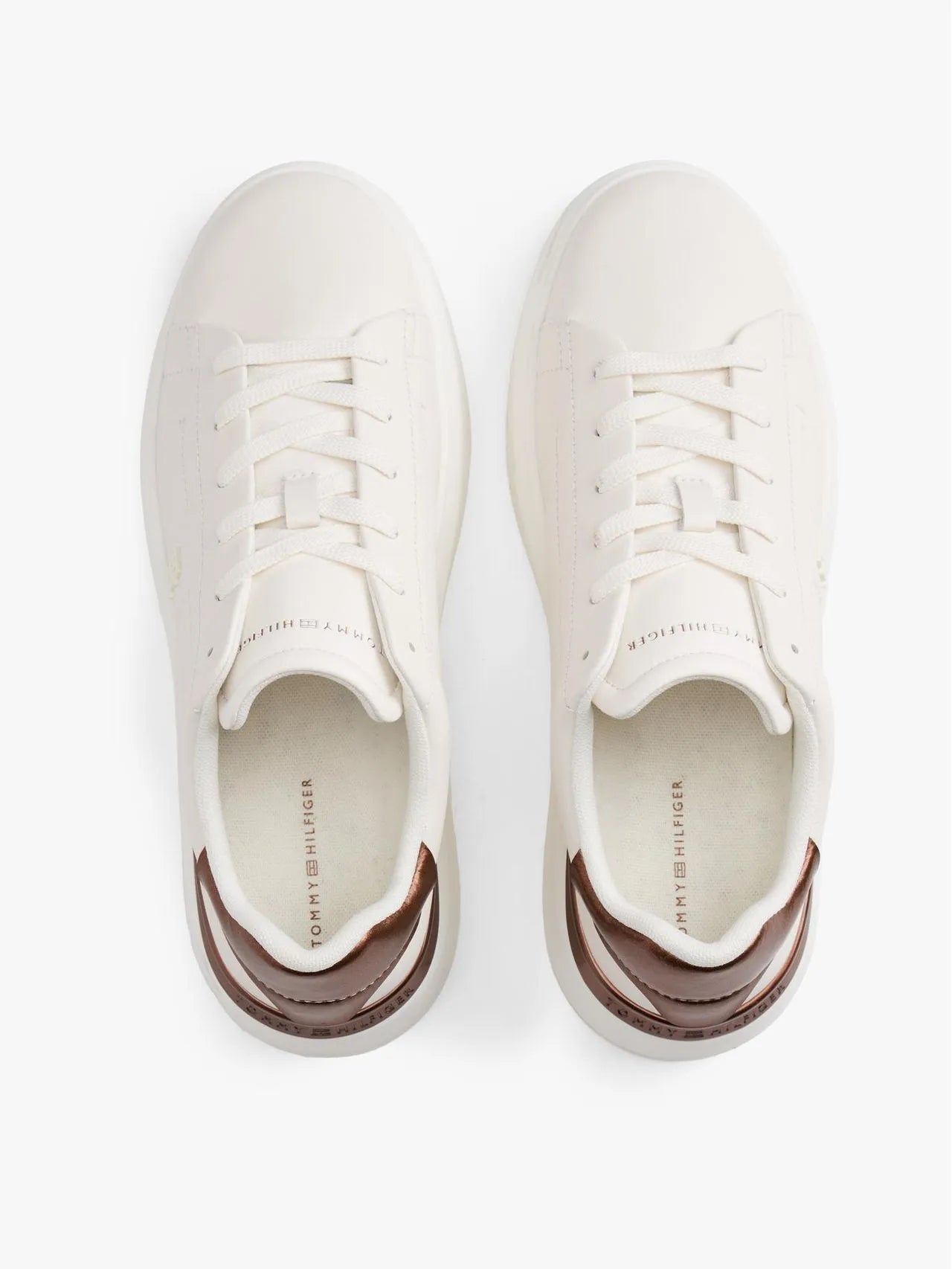 TOMMY HILFIGER CHIC PLATAFORMA SNEAKERS GOLD