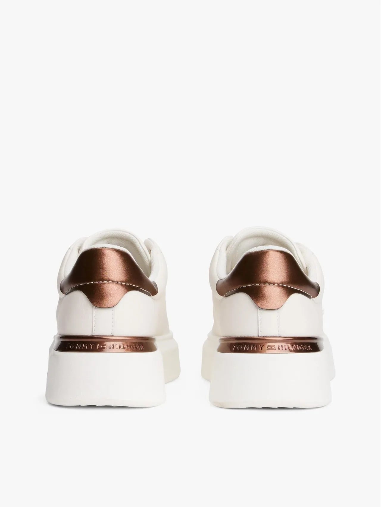 TOMMY HILFIGER CHIC PLATAFORMA SNEAKERS GOLD